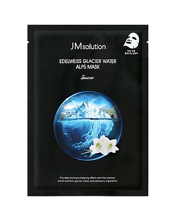 JMsolution Edelweiss Glacier - Маска тканевая с эдельвейсом и ледниковыми водами альп 30 мл - hairs-russia.ru